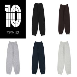MKF4PT3001 탑텐키즈 공용 플리스 조거 스웨트팬츠