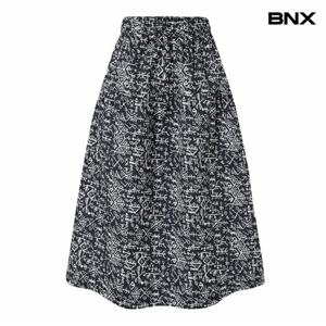 정상가 89,000원 에스닉 패턴 퀼팅 포켓 플레어 롱 스커트 (BX4SK004L0)