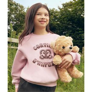 MKF4TR2001 여아 플리스 그래픽 스웨트셔츠