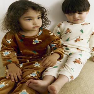 MKF4UI3305 공용 유아 차윤아트 벨로아 라운지셋업