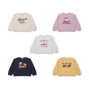 [텍가 39,900원] MKG1TR3804 탑텐키즈 공용 피너츠 테리 스웨트셔츠