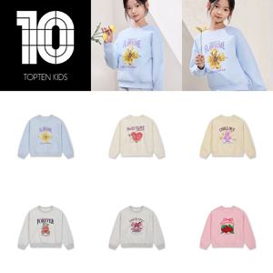 [텍가 39,900원] MKG1TR2001 탑텐키즈 여아 더블니트 그래픽 스웨트셔츠