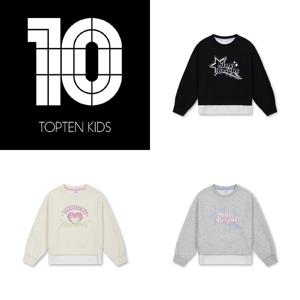 [텍가 39,900원] MKG2TR2201 탑텐키즈 여아 스쿠바 레이어드 스웨트셔츠