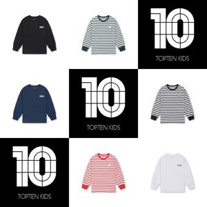 [텍가 29,900원] MKG2TS3001 탑텐키즈 공용 쿨에어코튼 9부 티셔츠