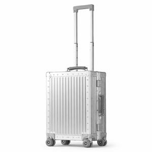 [무케] 저니조이_로얄클래식 20인치 실버 프리미엄 기내용 풀알루미늄 저소음 TSA