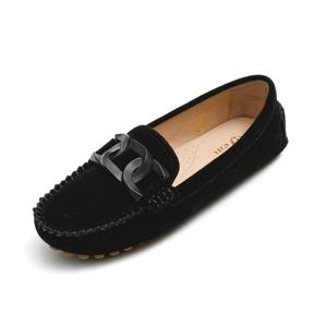 [정상가208,000원] 체인 포인트 레더 로퍼_F23OD280 (4color)