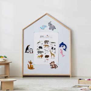 [맘스랙레브1160+자석가베세트] 레브하우스보드 L 유아자석칠판