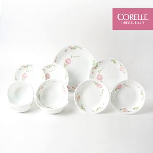 코렐 장미 2인 식기세트 10P