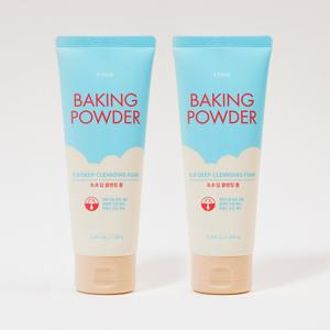 베이킹 파우더 B.B 딥 클렌징 폼 160g x 2개 /섬세한 모공청소 /클렌징폼