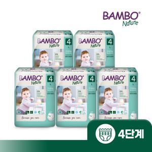 밤보그린 기저귀 4단계 팬티형 1박스20Px5팩