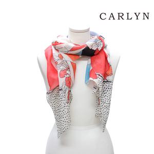 [최초가 59,000원]칼린 아티스틱플라워 스카프 S7019X001