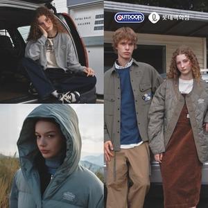 [백화점]아웃도어 프로덕츠 FW패딩&긴팔티 ~69%할인