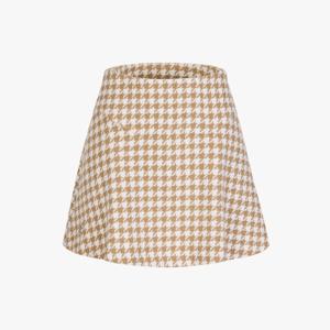 [LIVE]패턴 플레어 스커트 (베이지)