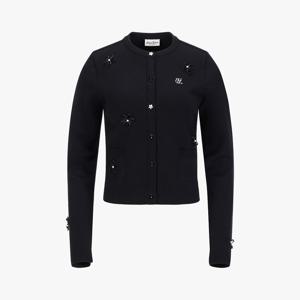 [LIVE]플라워 가디건 (블랙)