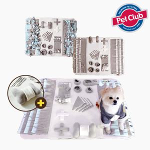 시간순삭 강아지 노즈워크 장난감 매트 M