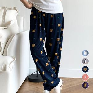 입는 순간 쿨한 실크핏 파자마 여성 여름 잠옷바지