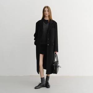 던스트 ESSENTIAL CASHMERE SINGLE COAT BLACK_UDCO5D222BK