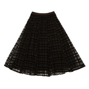 [쉬즈미스] 밴딩 벨벳 플리츠 스커트 SAWSKP42010