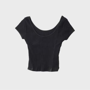 U넥 반팔 티셔츠 (WHRAC2791F-T)