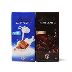린트 린도르 스위스 클래식 2종 세트 (밀크/다크) 200g