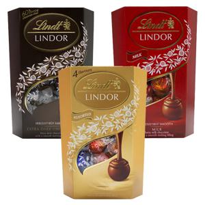 린트 린도르 린도볼 3종 세트 (밀크/엑스트라 다크/어쏘티드 골드) 600g