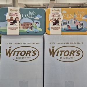 위토스 시타디탈리아 틴케이스 이탈리아 트러플 초콜릿 490g