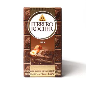페레로로쉐 초콜릿 바 밀크 90g / 판초콜릿