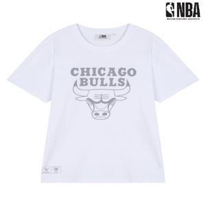 남녀공용 엔비에이 시카고불스 [CHI] 팀로고 티셔츠 N232TS911P
