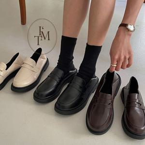 [브리치] 아임트 / 여자구두 뮬 페니로퍼 미니멀룩