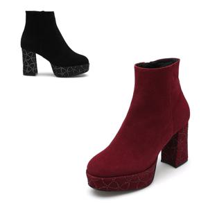 [미소페] 여성 앵클부츠 012446012 9cm 2color