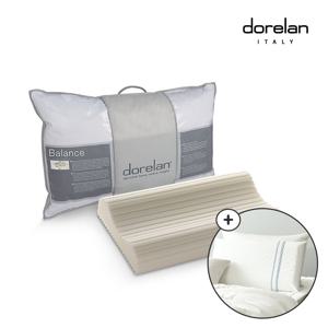 dorelan  밸런스 메모리폼 베개 2개 마레 커버 2개 세트