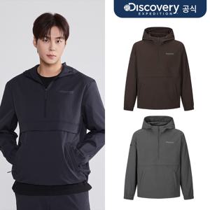 남성 내추럴 우븐 트레이닝 후드형 아노락 3종 택1