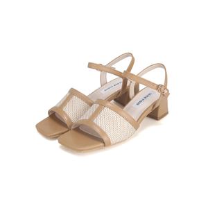 [최초가 168,000] 세븐플로어 라탄 스트랩 샌들 4.5cm_SFD338.