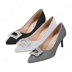 [최초가 168,000] 세븐플로어 패브릭 보석장식 여성펌프스 7cm_SFG236.