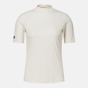 우먼스 골지 반하이넥 5부 티셔츠 SR122PTS11