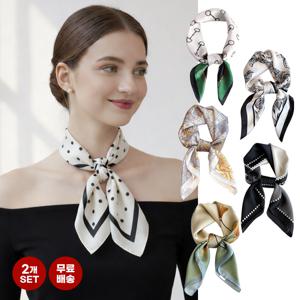 [1+1] 여성 방도 스카프 데일리 포인트