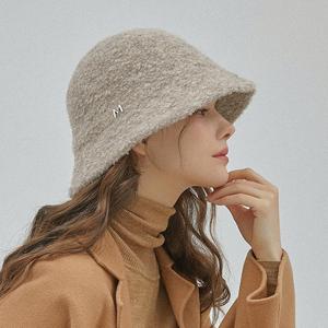 [최초가 85,000원] 세이린 울 블렌디드 부클 버킷햇