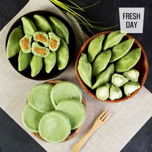 고창 울어매 모시송편 모싯잎 생송편 69입기피,깨,개떡