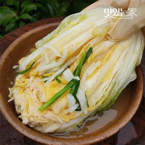 호랑이김치 국산 깔끔한 물김치 백김치