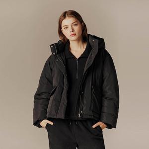 372922 논퀼팅 후드 숏 다운