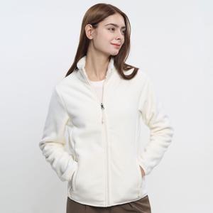 윈터블러썸 여성 겨울 융털 기모 안감 플리스 집업 자켓 빅사이즈 보아털 후리스 점퍼(W4WJ11)