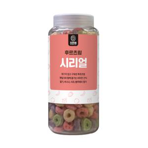강아지 가수분해 간식 후르츠링 시리얼 110g
