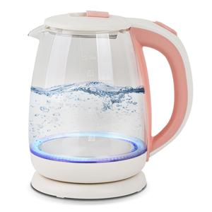 1.8L 유리 전기포트 KK-1809G 스테인레스 내열유리