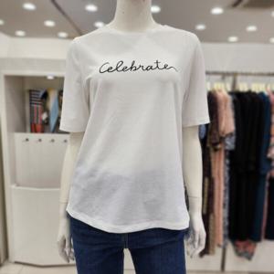 라운드 저지 스판 필수아이템  면 여성티셔츠JDU5WKS0700_US