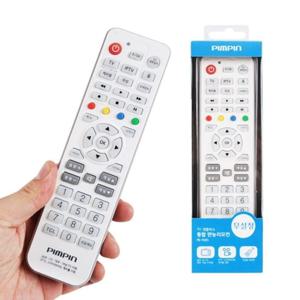 다와 TV 셋톱박스 통합 만능리모컨 PB-9085 (1개) 자재
