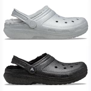 크록스 클래식퍼즈라인드글리터클로그 211928