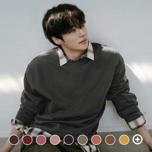 025920 변우석 브러시드 솔리드 맨투맨