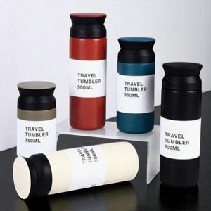 심플 스텐 텀블러 350ml 500ml 보온 보냉 휴대용 인쇄가능 킨토텀블러 대용량텀블러