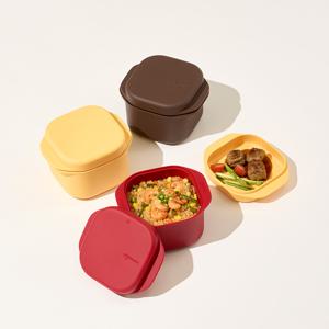 이지웨이 실리콘 전자레인지 전자레인지 찜기 팟 (3color)