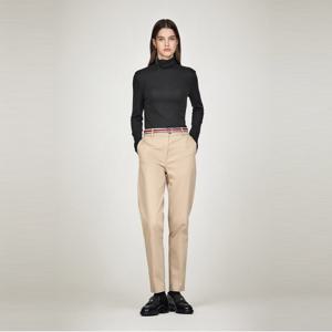 슬림 텐셀 롤넥 롱 슬리브 (T22E7TTO070WT1BDS)